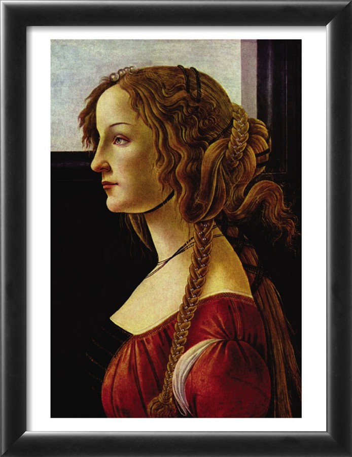 Portrait Of Simonetta Vespucci - Sandro Botticelli painting on canvas
